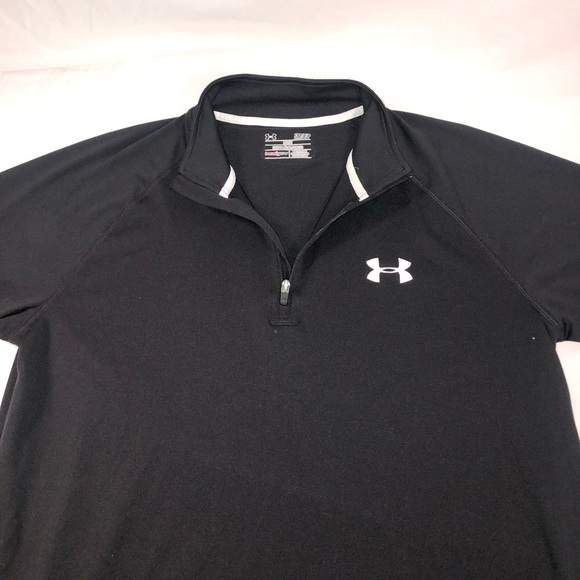 Men’s Under Armour 1/4 Zip Lightweight Long Sleeve Pullover Sweatshirt Small - Picture 3 of 8